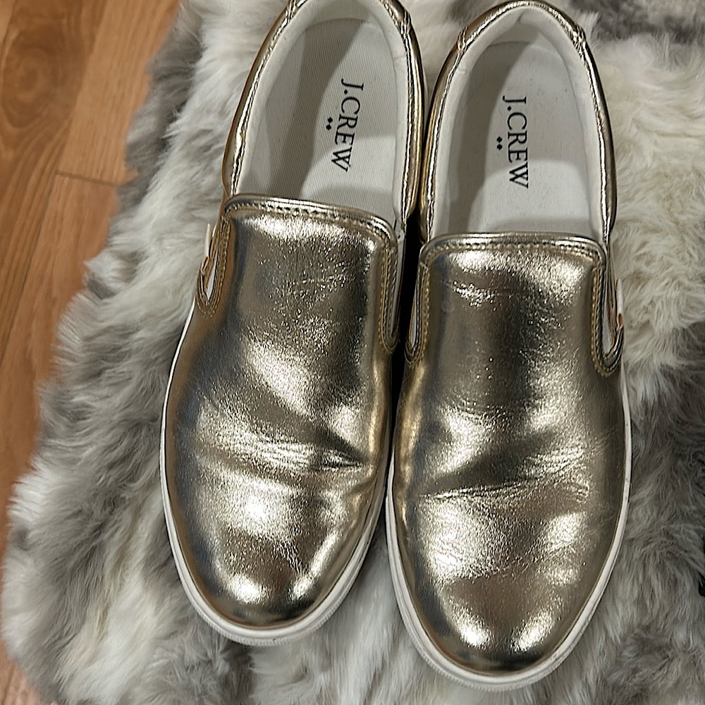 Flats worn once JCrew